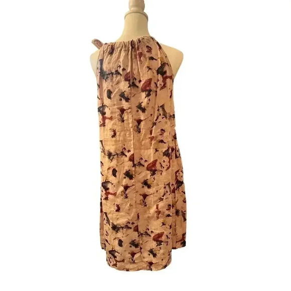 BELLAMBRA 100% LINEN halter dress made in ITALY size small - Picture 4 of 8